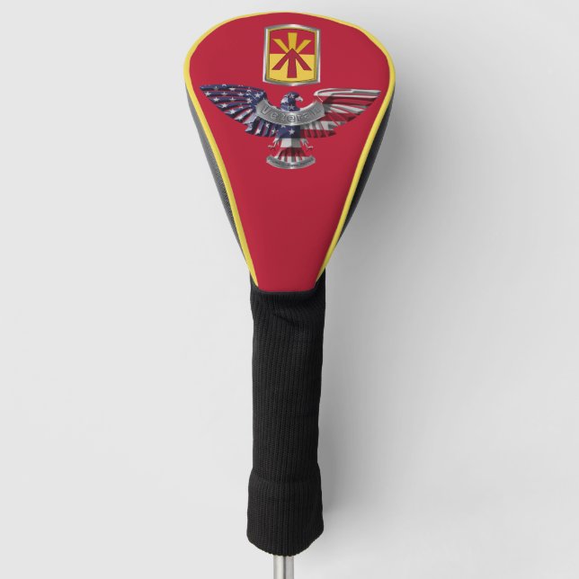 11. Luftverteidigungsbrigade "Zug um Kampf" Adler Golf Headcover (Vorderseite)