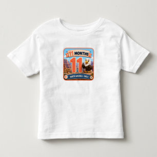 11 Monate Baby-Meilenstein-Entdecker Kleinkind T-shirt