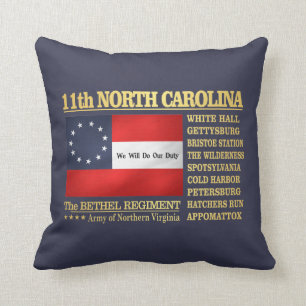 11. North Carolina-Infanterie (BA2) Kissen