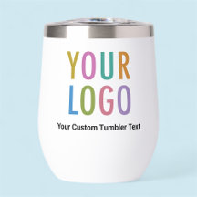 11 oz isolierter Weintumbler mit Logo individuell