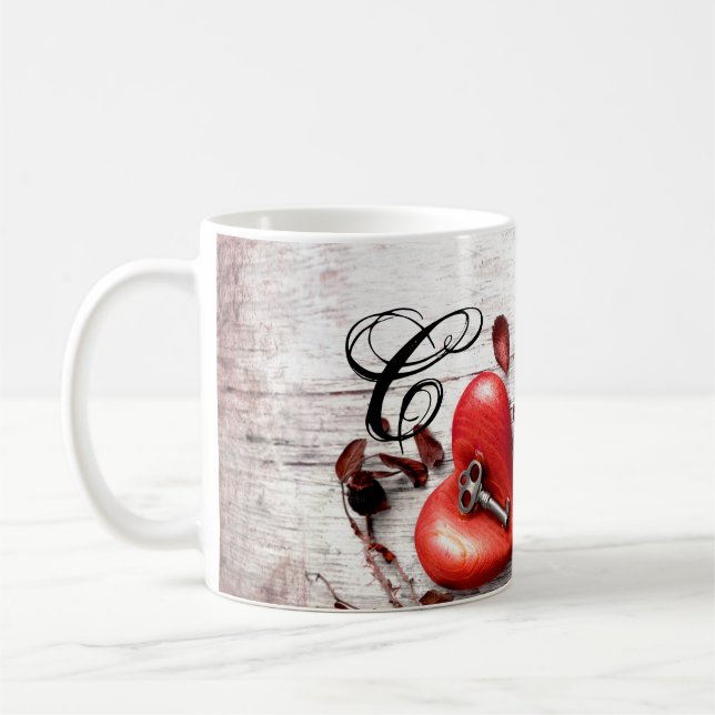 11 Oz. Kaffee Tasse Land Holzschlüssel für mein He (Links)