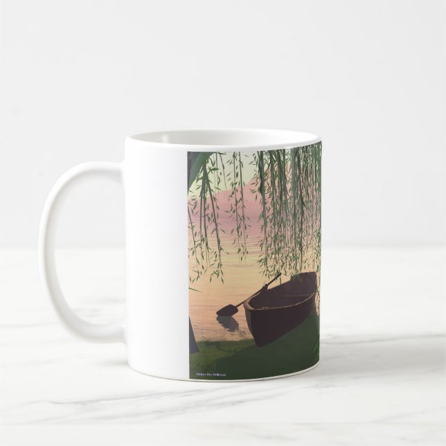 11 oz mug with "Under the Willows" image Kaffeetasse (Links)