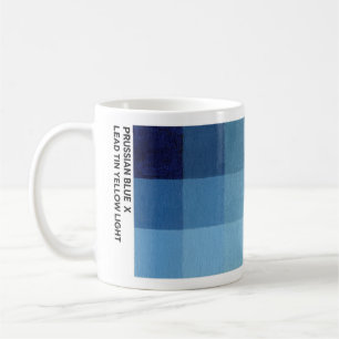 11 oz Preußischblau x Blei-Zinn-Gelb Hell Tasse