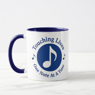 11 oz Tasse Berührung des Kaffees lebt eine Note z