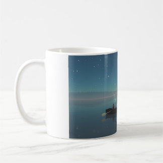 11 oz Tasse mit "Friedlicher" Abbildung