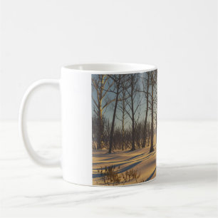 11 oz Tasse mit "Snowy Dawn" Bild