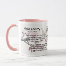 11 oz Tasse "Wilde Kirsche" von Erin A Thomas (leb