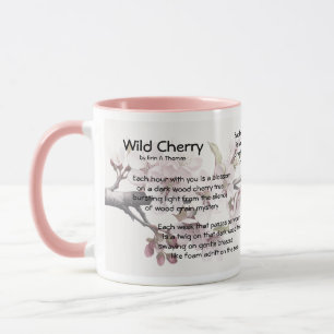11 oz Tasse "Wilde Kirsche" von Erin A Thomas (leb