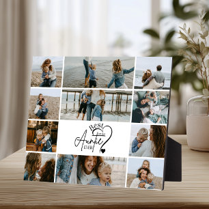 11 Personalisierte Beste-Tante-Foto-Collage Fotoplatte