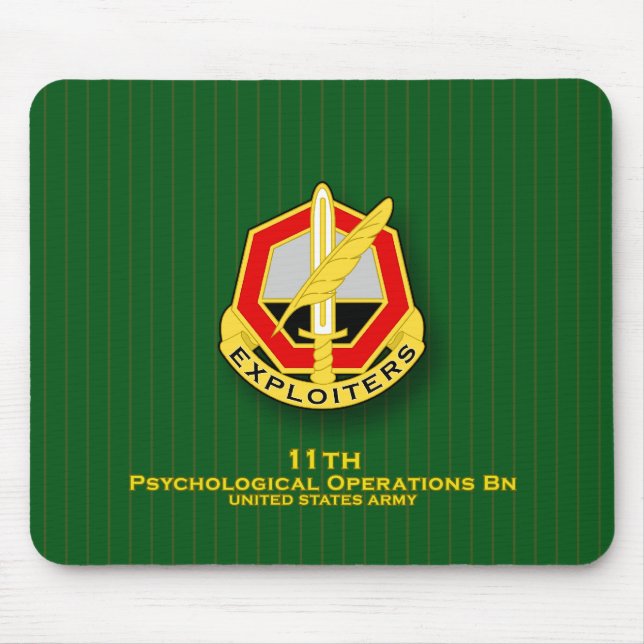 11. Psychologische OperationenBn DUI Mousepad (Vorne)