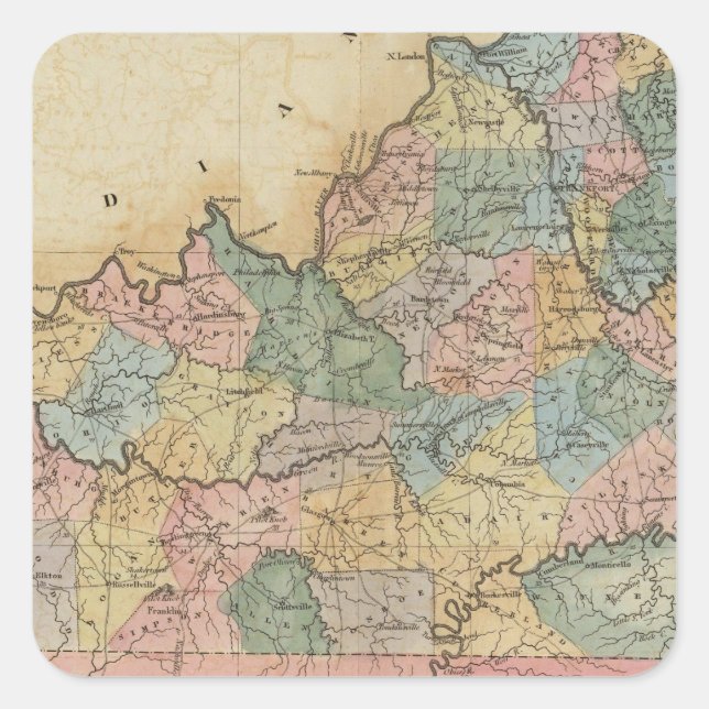 11 QUADRATISCHER AUFKLEBER (Vorderseite)