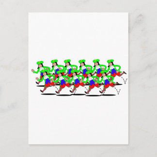 11 Schnürsenkel Postkarte