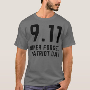 11. September Patriot Tag 911 Zwillingstürme T-Shirt