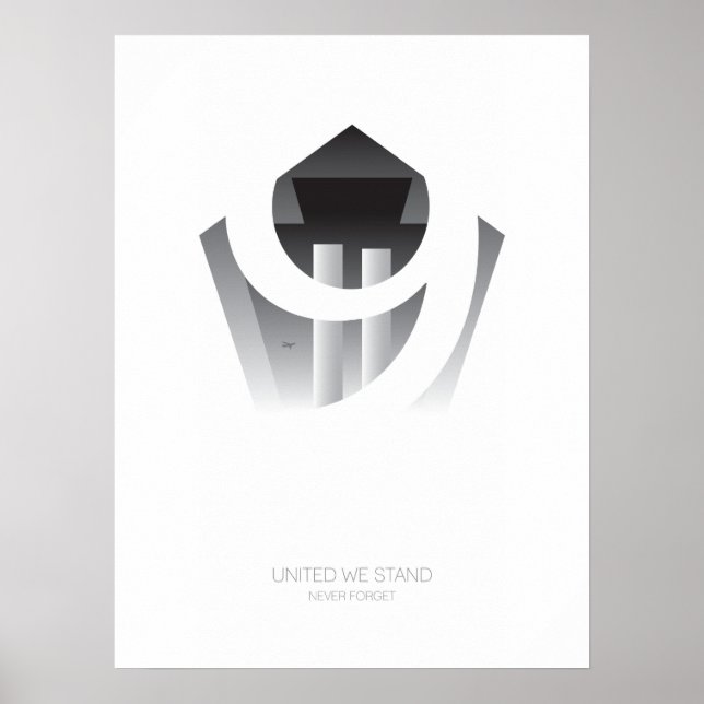 11. September Vergessen Sie Poster nie (Vorne)