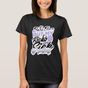 11 T-Shirt-Schuhe mit schwachem Violett, die ich g T-Shirt
