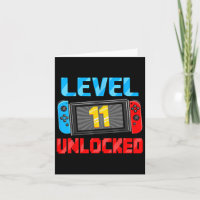 11 Unlocks 11. Geburtstagsgeschenk Video Game Bo