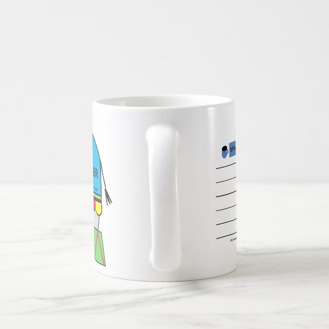 11 Unze-Kaffee/Teeschale "erinnern sich" an Tasse (Henkel)