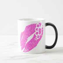 11-Unze-schwarze/weiße verwandelnde Tasse des