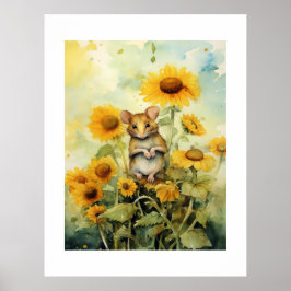 11 von 17 Sonnenblumengarten Miceville Poster