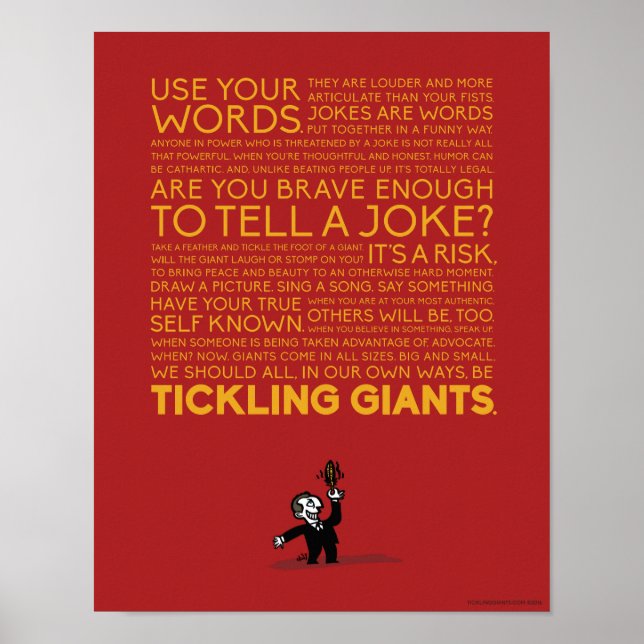 11 "x14" Call to Action Poster (Vorne)