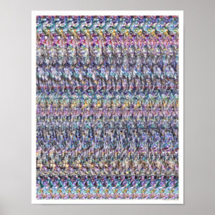 11"x14" "Night-Mare" 3D-Poster von Magic Eye® Poster