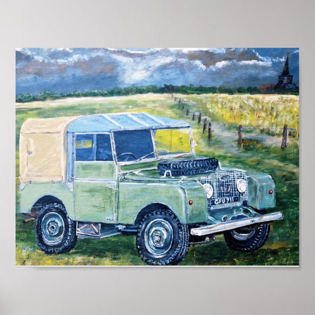 11"x8.5" "FREYA"-Poster Poster (Vorne)