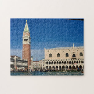 11 x 14 KLASSISCHE SICHT VENEDIG UND HUNDERPALAST Puzzle