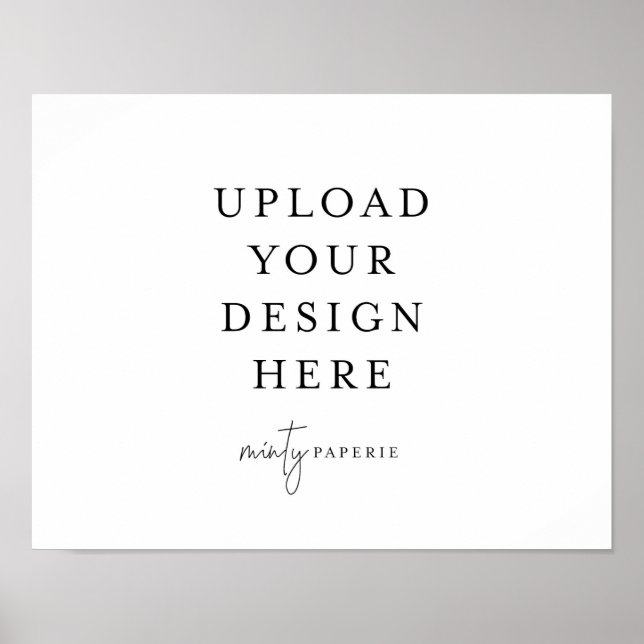 11" x 14" Poster - Landschaft (Vorne)