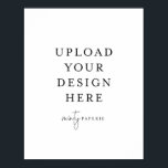 11" x 14" Poster - Portrait<br><div class="desc">Passen Sie Ihre Karte in Templett an. Nachdem Sie die Bearbeitung abgeschlossen haben,  laden Sie Ihre Datei im JPG-Format herunter (vergessen Sie nicht,  die Blindoption zu aktivieren). Laden Sie Ihr Design hier hoch,  indem Sie auf den blauen Button "Personalisieren" klicken.</div>