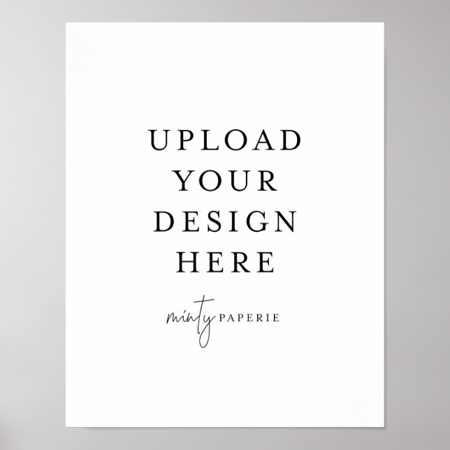 11" x 14" Poster - Portrait (Vorne)