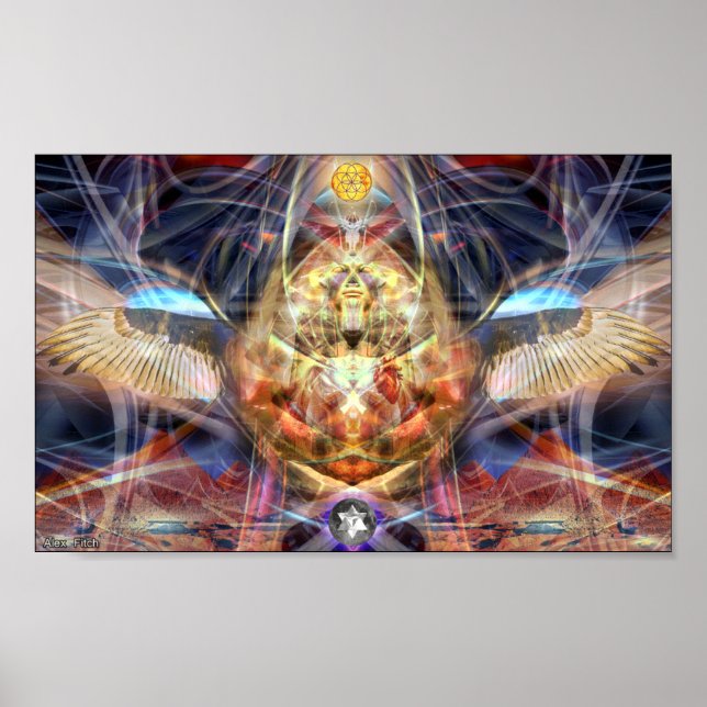 11" x 8,5" Hochglanzposter von "Dreams of Egypt" Poster (Vorne)