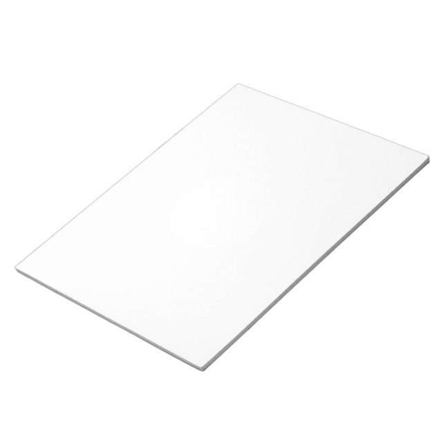 11" x 8,5" Notepad - 40 Seiten Notizblock (angewinkelt)