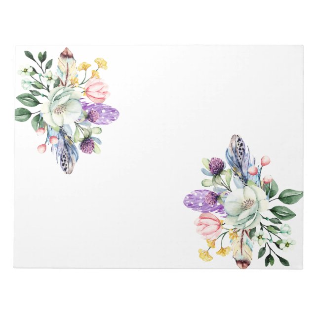 11" x 8,5" Notepad - 40 Seiten Notizblock (Vorderseite)