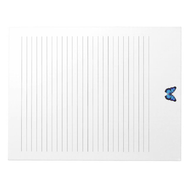 11" x 8,5" Psyche Notepad - 40 Seiten Notizblock (Vorderseite)