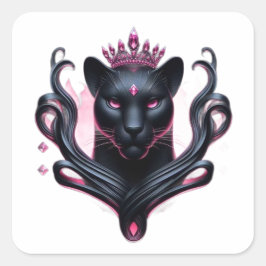 11eleven quadratischer aufkleber