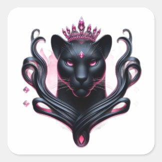 11eleven quadratischer aufkleber