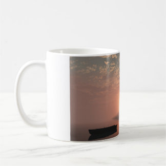 11oz mug with "Misty Island" image Kaffeetasse