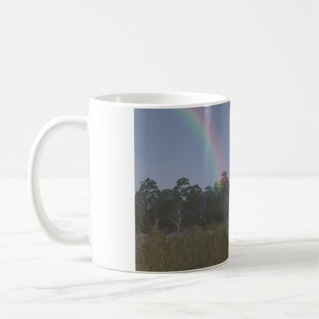11oz mug with "Rainbow on the Meadow" image Kaffeetasse (Links)