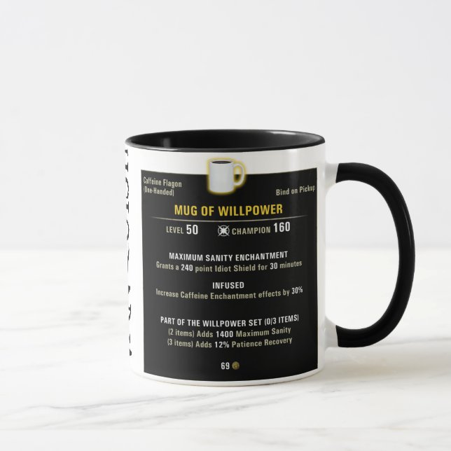 11oz Tasse der Willpower (Rechts)