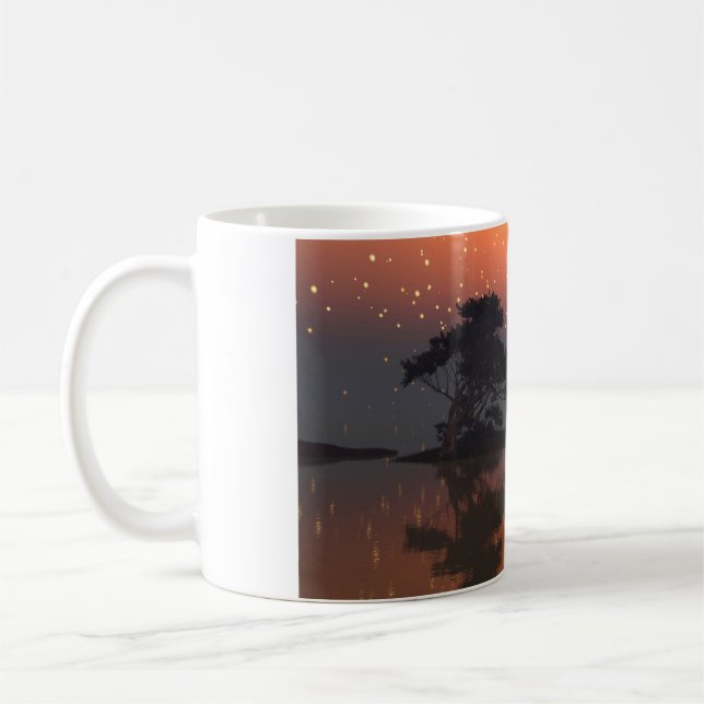 11oz-Tasse mit "Dayspring"-Bild Kaffeetasse (Links)