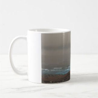 11oz-Tasse mit "Stony Beach"-Bild Kaffeetasse