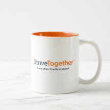 11oz-Tasse - oranges Innenleben