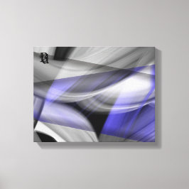 11x14" Lavender Moon Trend Abstract Art Violet Leinwanddruck