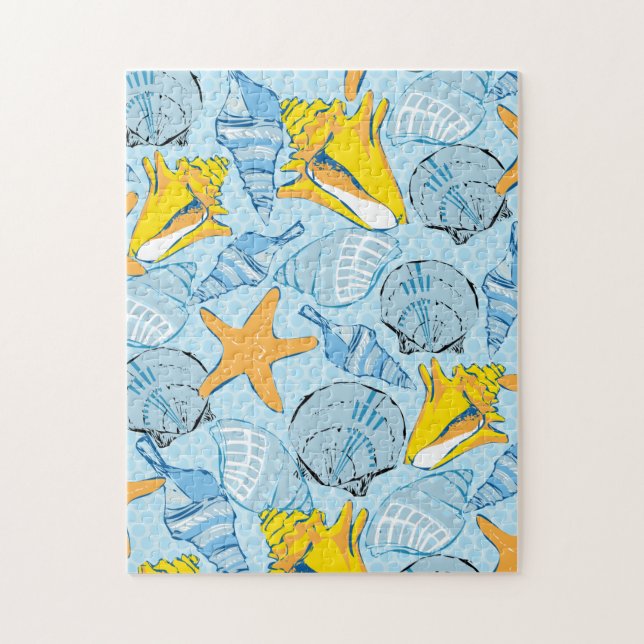 11x14 Muscheln Puzzle für Colorblinde (Vertikal)