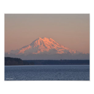 11X14 Rainier und nisqually Erreichbarkeit Fotodruck
