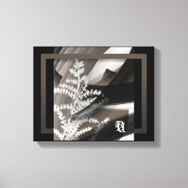 11x14" Terra’s Tender Whisper Abstract Brown Flowe Leinwanddruck