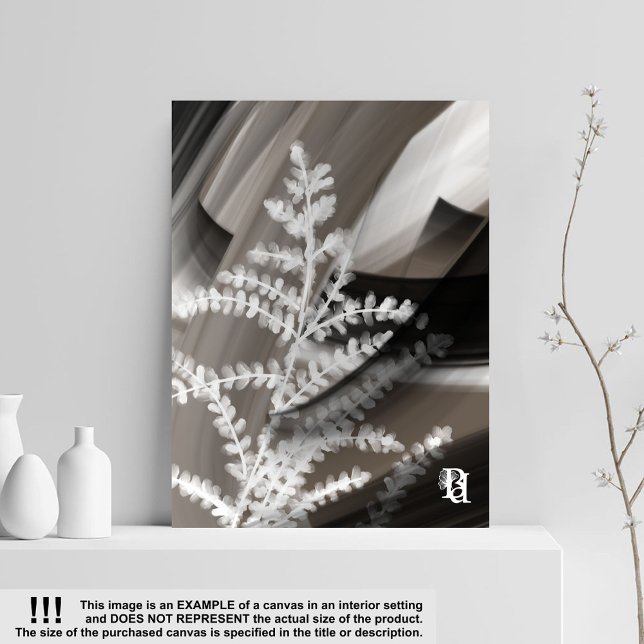 11x14" Terra’s Tender Whisper Abstract Brown Flowe Leinwanddruck (Von Creator hochgeladen)