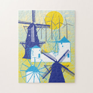 11x14 Windmills Puzzle für Colorblind-Menschen