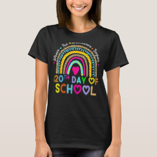 120. Schullehrer 120 Tage klüger Regen T-Shirt