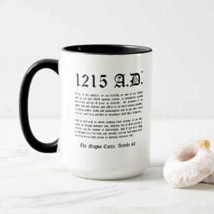 1215 A.D.™ Magna Carta Artikel 61 Combo-Tasse Tasse